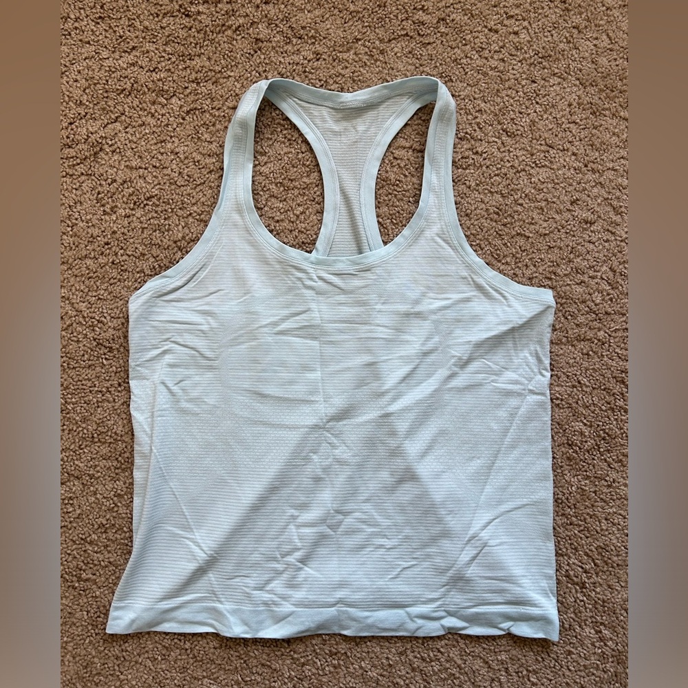 Lululemon Swiftly Tank top in powder blue